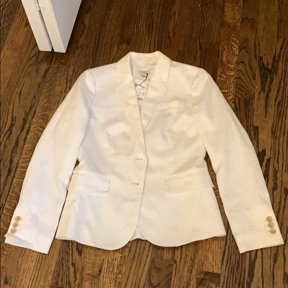 COPY - Brand new J.Crew factory linen schoolboy blazer